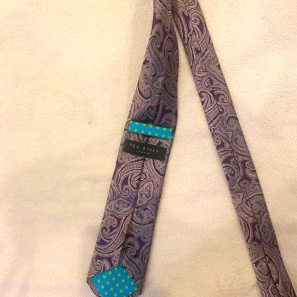 Ted Baker London tie. Very lightly used.